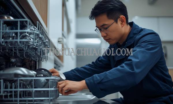 thợ sửa máy rửa chén tại quận 5 giá rẻ