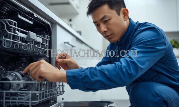 Thợ sửa máy rửa chén tại Quận 5 chất lượng 25 phút có