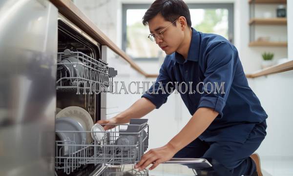 thợ sửa máy rửa chén tại quận 6 giá rẻ