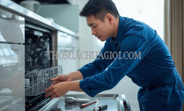 thợ sửa máy rửa chén tại quận 7