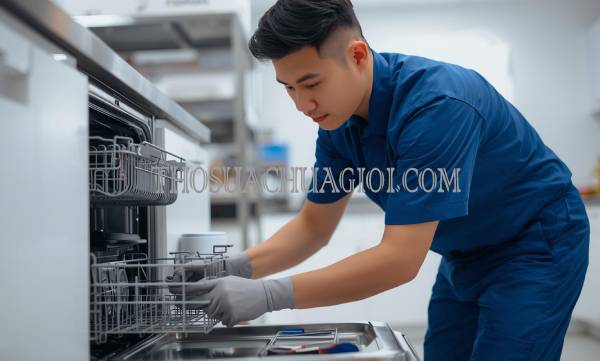 Thợ sửa máy rửa chén tại Quận 8 liên hệ 10 phút có