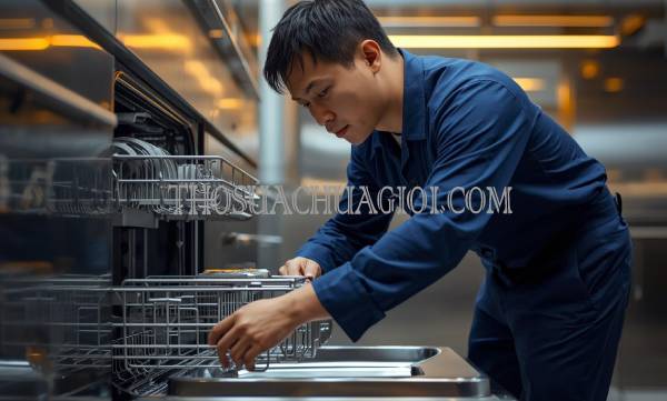 thợ sửa máy rửa chén tại quang châu giá rẻ