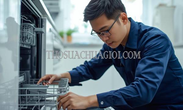 Thợ sửa máy rửa chén tại Tam An liên hệ 10 phút có