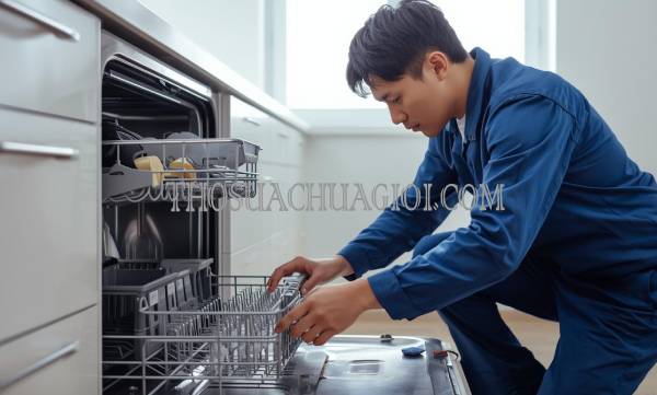Thợ sửa máy rửa chén tại Tam Ngọc giá rẻ 20 phút có mặt
