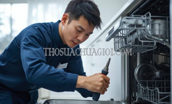 thợ sửa máy rửa chén tại tam thanh giá rẻ