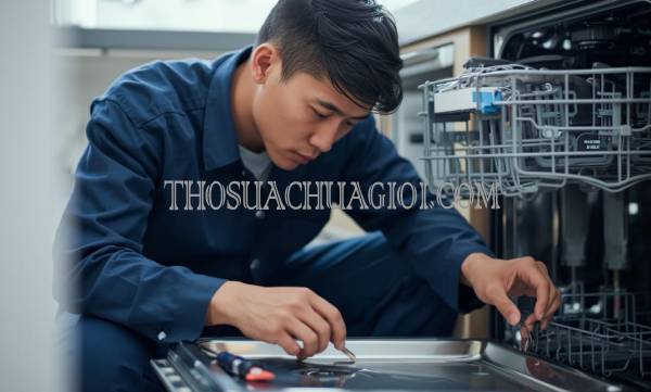 Thợ sửa máy rửa chén tại Tam Thanh gọi 30 phút có mặt