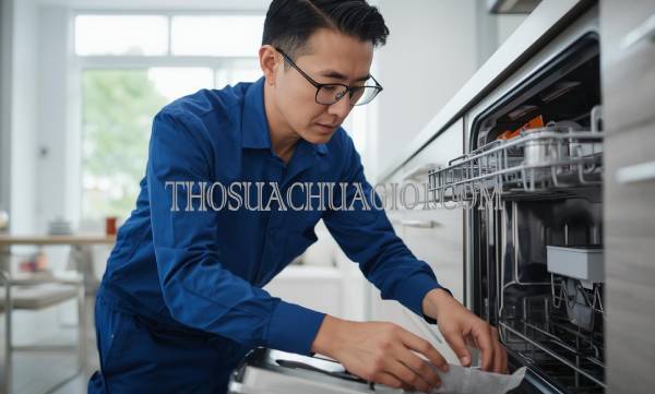 thợ sửa máy rửa chén tại tam tiến uy tín