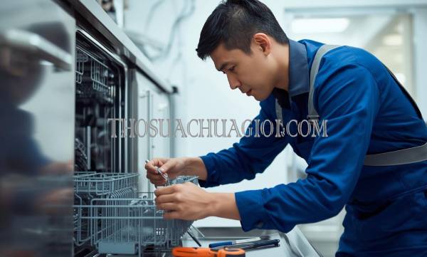 thợ sửa máy rửa chén tại tam xuân giá rẻ