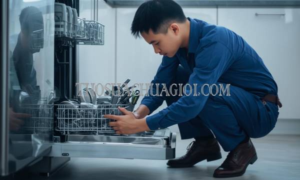 thợ sửa máy rửa chén tại tam xuân uy tín