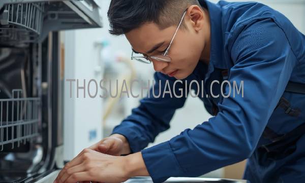 thợ sửa máy rửa chén tại tăng tiến giá rẻ