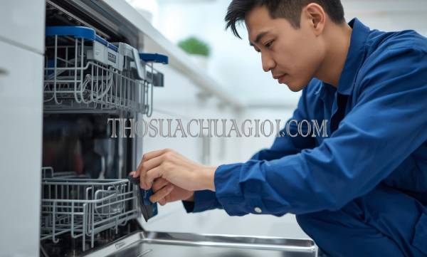 Thợ sửa máy rửa chén tại Tây Hòa giá rẻ 20 phút có mặt