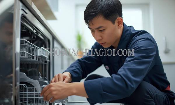 thợ sửa máy rửa chén tại thị cầu giá rẻ