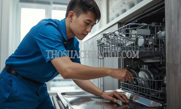 Thợ sửa máy rửa chén tại Tiên Thọ giá rẻ 20 phút có mặt