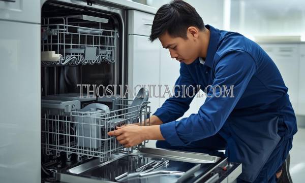 Thợ sửa máy rửa chén tại Vĩnh Điện liên hệ 10 phút có