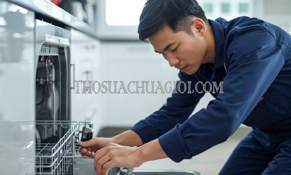 Thợ sửa máy rửa chén tại Võ Cường giá rẻ 20 phút có mặt