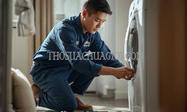 Thợ sửa máy sấy quần áo tại Ba Tri gọi 30 phút có mặt