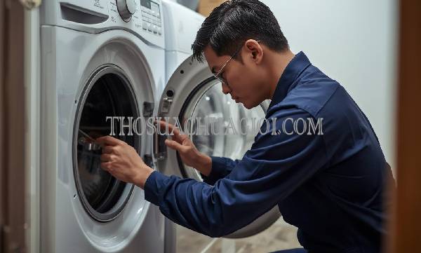 thợ sửa máy sấy quần áo tại chợ lách giá rẻ