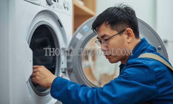 Thợ sửa máy sấy quần áo tại Chợ Lách gọi 30 phút có mặt