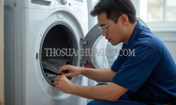 Thợ sửa máy sấy quần áo tại Củ Chi chất lượng 25 phút có