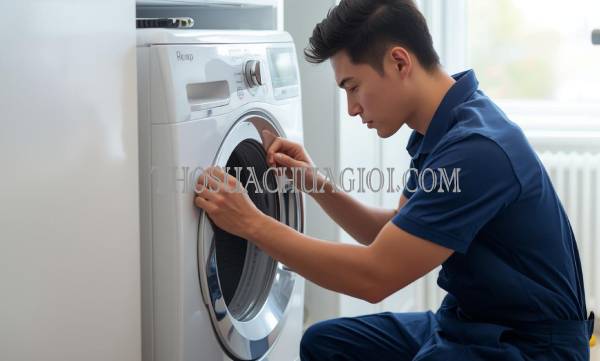 Thợ sửa máy sấy quần áo tại Điện Dương uy tín 15 phút đến nơi