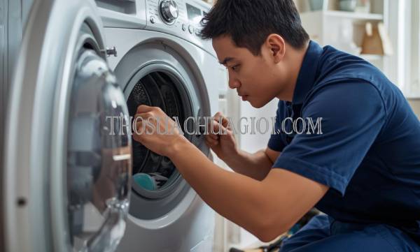 thợ sửa máy sấy quần áo tại hòa an uy tín