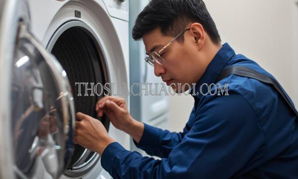 thợ sửa máy sấy quần áo tại hòa trị