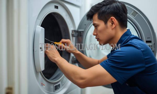 thợ sửa máy sấy quần áo tại hóc môn