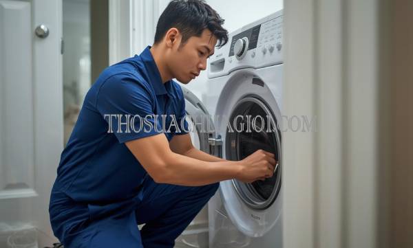 thợ sửa máy sấy quần áo tại nhà bè
