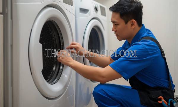 Thợ sửa máy sấy quần áo tại Phú Nhuận gọi 30 phút có mặt