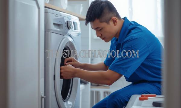Thợ sửa máy sấy quần áo tại Quận 10 chất lượng 25 phút có