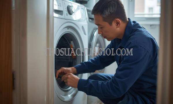 Thợ sửa máy sấy quần áo tại Quận 12 uy tín 15 phút đến nơi