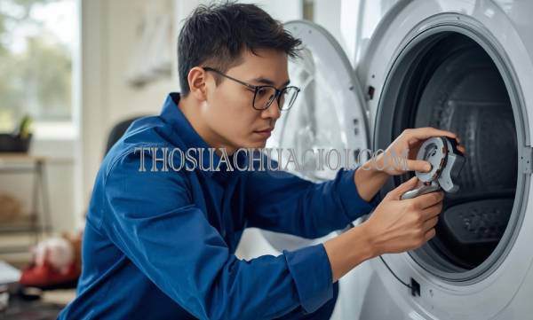 Thợ sửa máy sấy quần áo tại Quận 7 uy tín 15 phút đến nơi