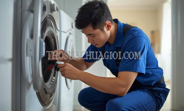 thợ sửa máy sấy quần áo tại tam an