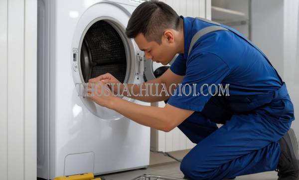 thợ sửa máy sấy quần áo tại tân phú uy tín