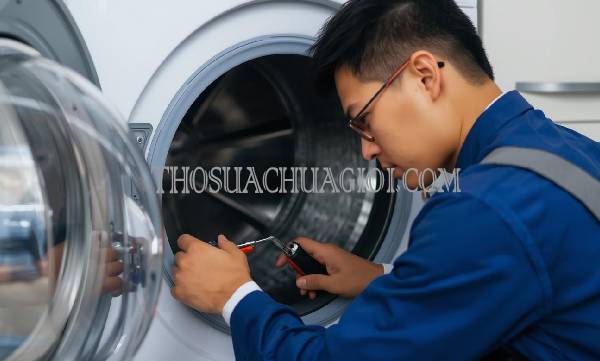 thợ sửa máy sấy quần áo tại tăng tiến
