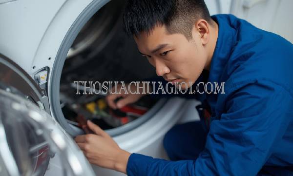 thợ sửa máy sấy quần áo tại thị cầu