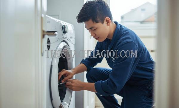 Thợ sửa máy sấy quần áo tại Vĩnh Điện chất lượng 25 phút có