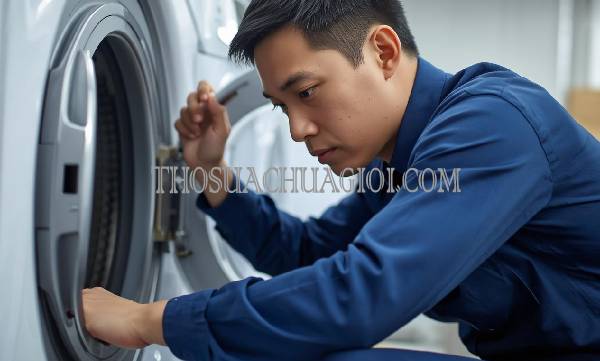 thợ sửa máy sấy quần áo tại võ cường