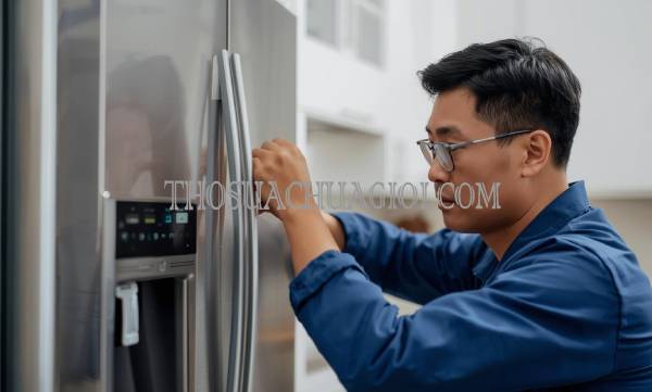 thợ sửa tủ lạnh tại hòa an