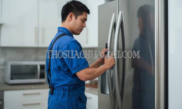 Thợ sửa tủ lạnh tại Hòa Trị liên hệ 10 phút có