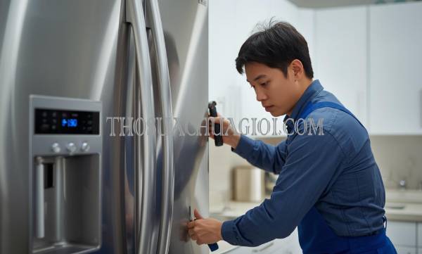 Thợ sửa tủ lạnh tại Tam Đại liên hệ 10 phút có