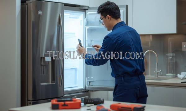 thợ sửa tủ lạnh tại vĩnh điện giá rẻ