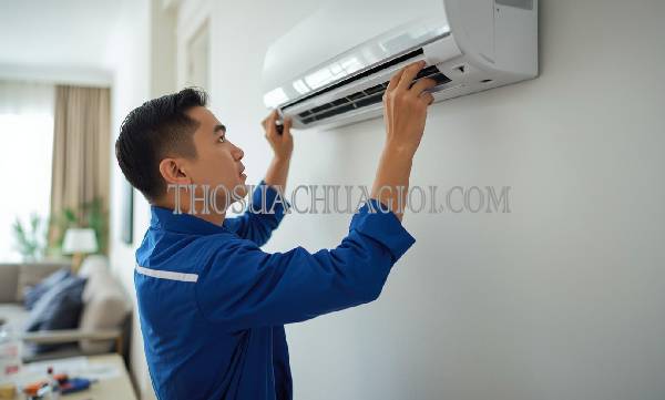 thợ tháo lắp máy lạnh tại ba tri uy tín