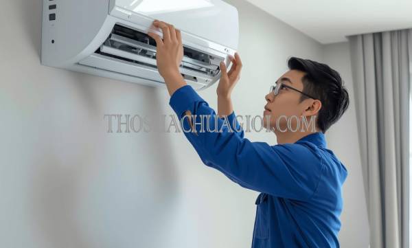 thợ tháo lắp máy lạnh tại bình nam uy tín