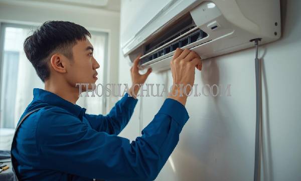 thợ tháo lắp máy lạnh tại chợ lách uy tín