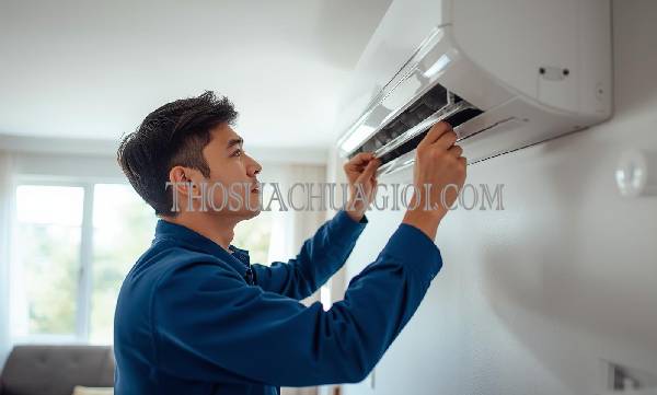Thợ tháo lắp máy lạnh tại Chợ Lách giá rẻ 20 phút có mặt