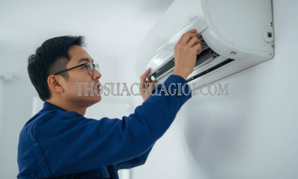 thợ tháo lắp máy lạnh tại điện dương uy tín