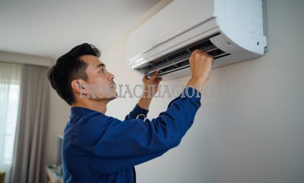 Thợ tháo lắp máy lạnh tại Điện Dương chất lượng 25 phút có