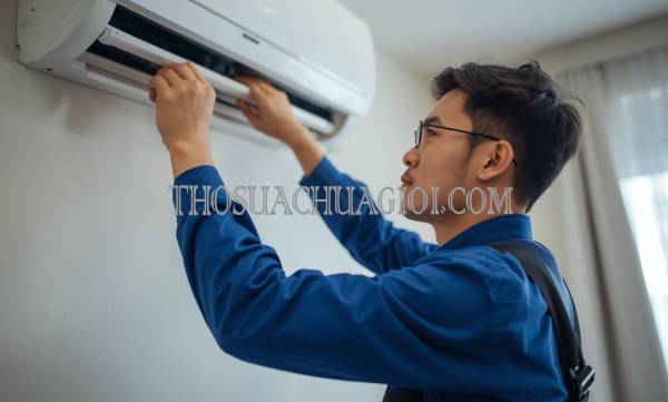 thợ tháo lắp máy lạnh tại hòa an uy tín