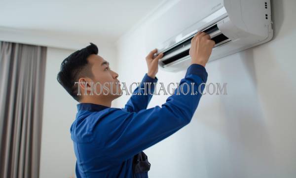 Thợ tháo lắp máy lạnh tại Hòa An giá rẻ 20 phút có mặt